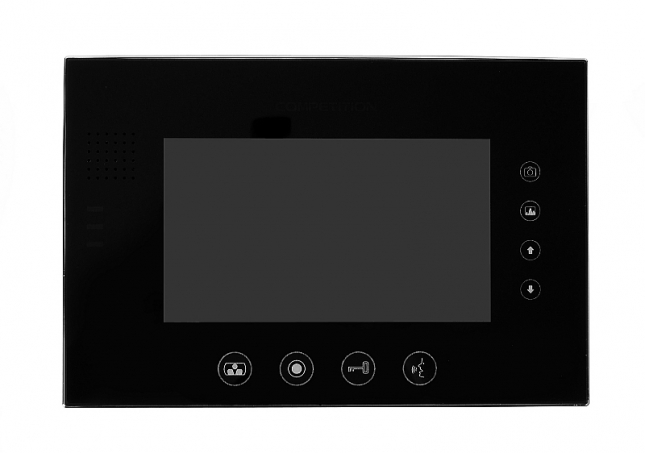 2-Familien-Video-Türsprechanlage mit Fingerprint & Sony Kamera  inkl. 2 x 7-Zoll Monitore  "Duo Scan"